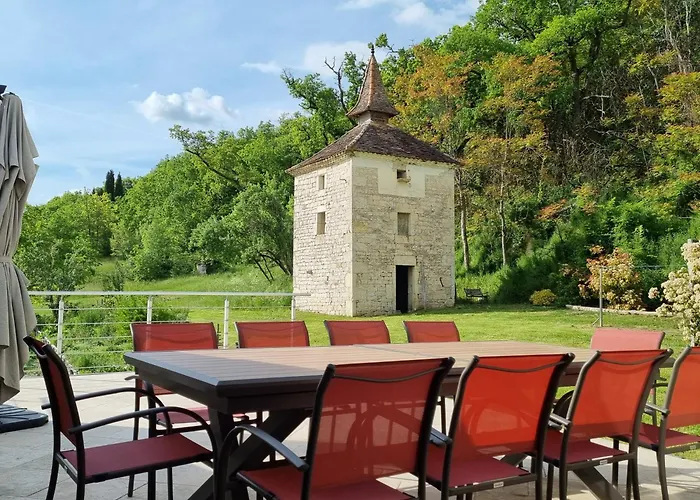 Les Collines Du Quercy Blanc Feriehus Castelnau-Montratier