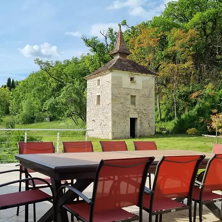 Les Collines Du Quercy Blanc Tatil Evi Castelnau-Montratier