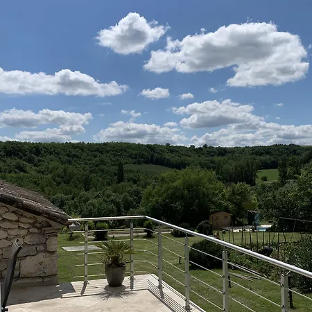 Les Collines Du Quercy Blanc Tatil Evi *